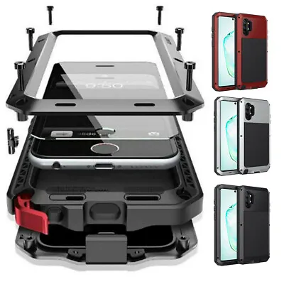 $18.98 • Buy For Samsung Galaxy S22 S21 Note20 S20 S10 9 Metal Shockproof Aluminum HEAVY Case
