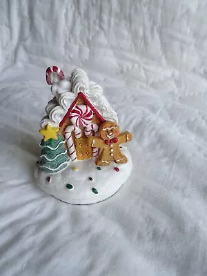 Yankee Candle  Jar Topper  Gingerbread Man House & Tree  Large/Medium • £38