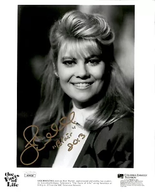 Lisa Whelchel Signed The Facts Of Life Publicity 8x10 Photo JSA COA • $149.99