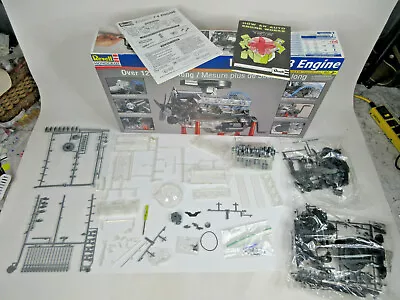 1998 Revell 85-8883 Visible V-8 Engine 1:4 Scale Plastic Model Kit Open Box Part • $39.99