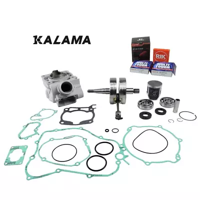 YZ125 YZ 125 05-21 Complete Engine Rebuild Kit Cylinder Crankshaft Piston Gasket • $773.91