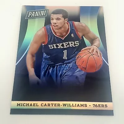 2014 Panini National Convention VIP Prizm Blue #34 Michael Carter-Williams /25 • $3.60