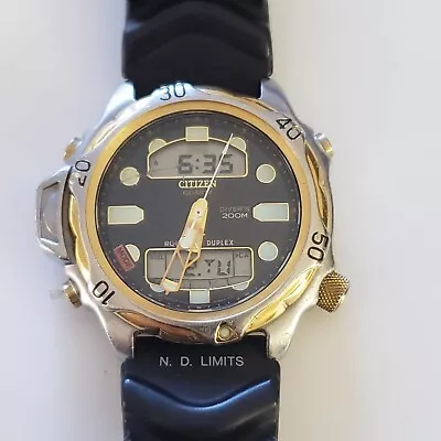 R A2 Citizen 200m 41mm Analog/Digital Diver Watch - C506-E80427  • $272.99