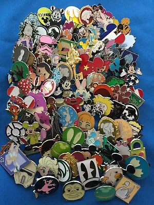 Disney Assorted Pin Trading Lot ~ Pick Size From 5-300 ~ Brand New ~ No Doubles • $172.90