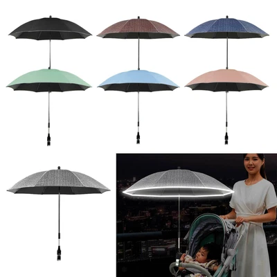 $29.50 • Buy Pram Umbrella     Protection Parasol Sunshade For Stroller Adjustable