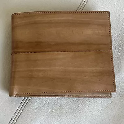 Eel Skin Mens Bi Fold Wallet Vintage • $30