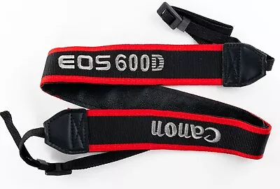 Shoulder Neck Strap Belt For Canon EOS 600D Camera DSLR Adjustable Made In China • £14.96