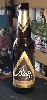 Vintage BLATZ Beer Bottle Blatz Brewing Milwaukee Wisconsin • $11.95