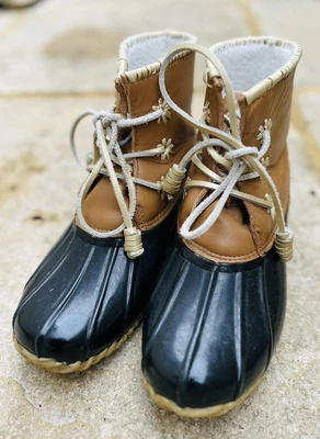 £5 • Buy Gorgeous Jack Rogers Chloe Fleece Lined Duck Boots - Size 8 (US 10)