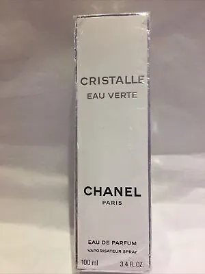 CHANEL CRISTALLE EAU VERTE Eau De Parfum 100ml  Little Marks On Box • £135