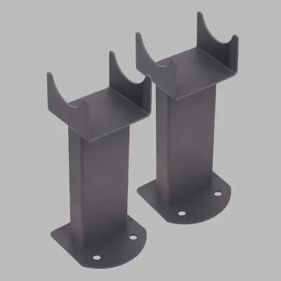 Radiator Feet Floor Mounting Kits For Oval Column Designer Radiator Anthracite • £16.99