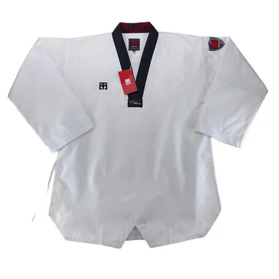 Mooto TaeKwonDo Martial Arts Standard Uniform Top 2XL Black Basic 5 World New • $55.99