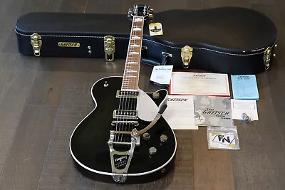 Unplayed! Gretsch G6128TDS-PE-BLK Player’s Edition Jet FT Black W/ Bigsby + OHSC • $2495