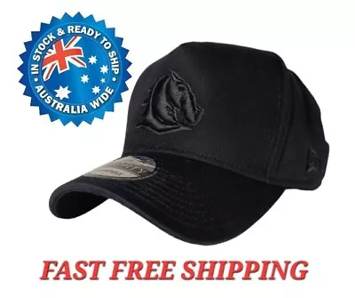 Brisbane Broncos Nrl New Era 9forty Black On Blac Snapback Cap Hat Rugby League  • $35