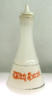 Vintage Opaline Clambroth Witch Hazel Bottle Barber MAC 45 • $30