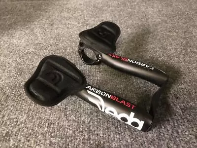 Deda Carbon Blast Elementi Clip-On Handlebars Extension Bars With Pads • $79.95