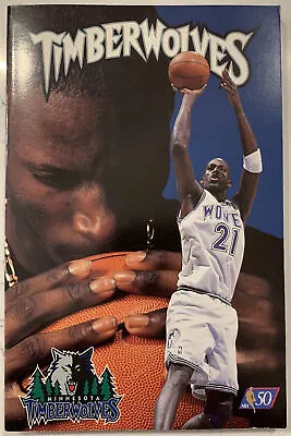 1996-97 Minnesota Timberwolves Basketball Official Media Guide Book (B120) • $14.99