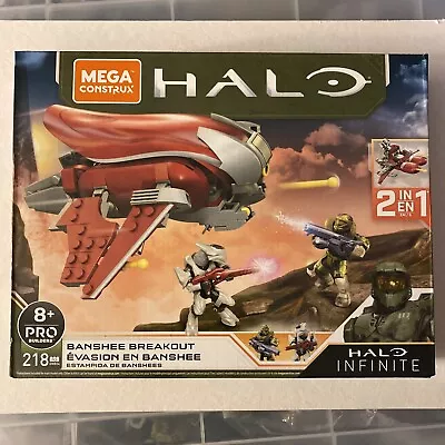 Mega Construx Halo Infinite Banshee Breakout Building Set GNB24 New In Box • $41