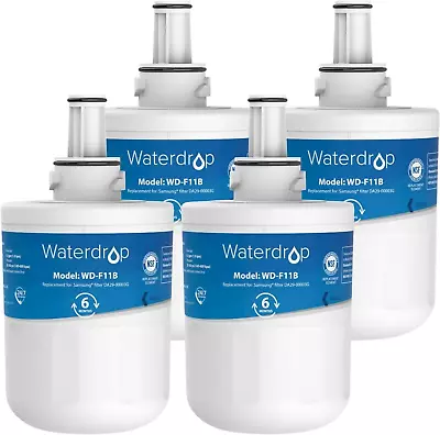 Waterdrop DA29-00003G Fridge Water Filter Compatible With Samsung Aqua Pure Plu • £44.04