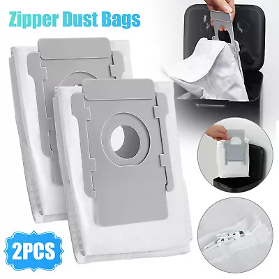 2 Pcs Reusable Zippered Dust Bags For IRobot Roomba I3 I4 I6 I7 J7 I8 S9 + Plus • $9.48