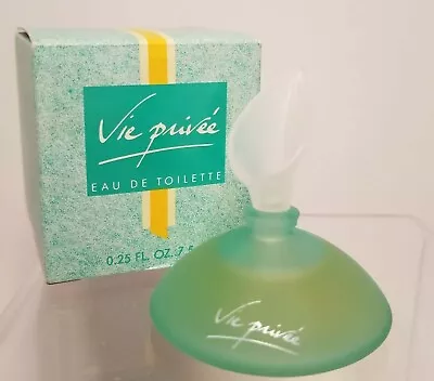 Mini Yves Rocher VIE PRIVEE Eau De Toilette Splash Travel Size .25 Fl Oz Vintage • $23.98