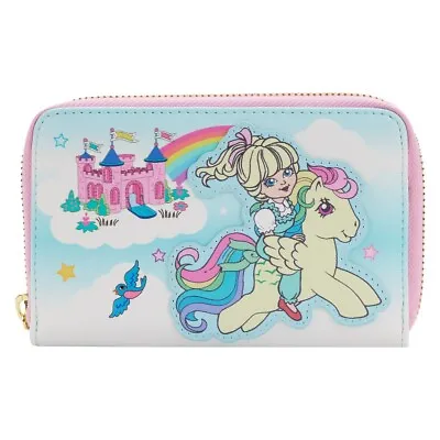 Loungefly Hasbro My Little Pony Castle Megan And Skydancer Zip Around Wallet • $35