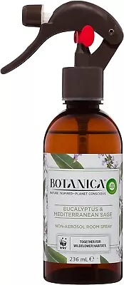 New Botanica Room Spray Eucalyptus & Mediterranean Sage 236mL | AU Free Shipping • $15.49