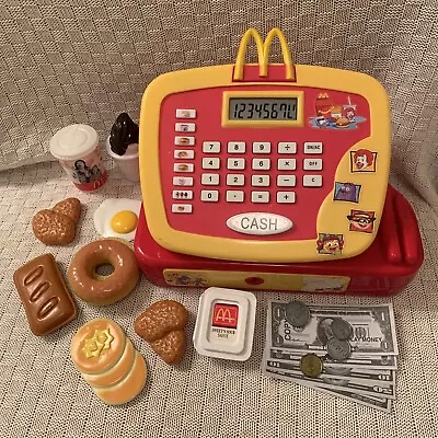 Vintage McDonalds Cash Register Toy 2004 Food Pretend Play CDI Nuggets Hot Cakes • $69.99