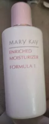 Mary Kay ENRICHED MOISTURIZER  Formula 1 Dry Skin NOS 4 Oz #1066 • $47.99