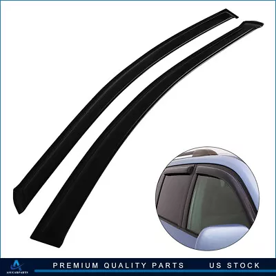 ✅Window Visor Vent Rain Shades Guards Deflectors For 06-11 Honda Civic Coupe • $31.89