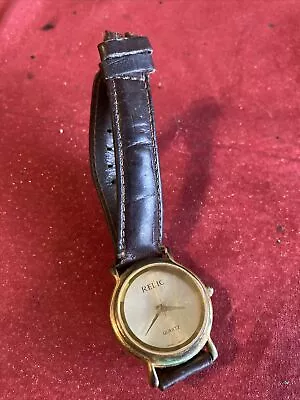 $10 • Buy Vintage Relic Quartz Japan MOVT ZR37100 Watch