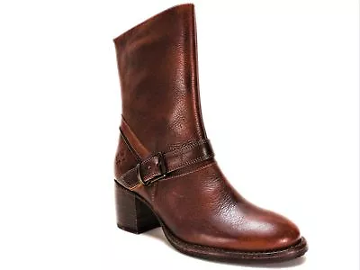 Patricia Nash Women's Lombardy Buckle Mid Boots Whiskey 9 M • $149.50