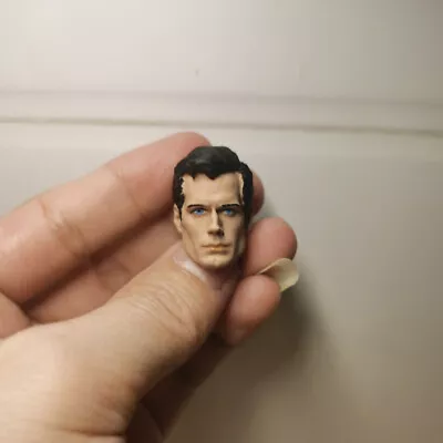 Painted 1/10 Scale The Superman Clark Kent Head Sculpt Fit 7  Macfarlane Figure • $21.99