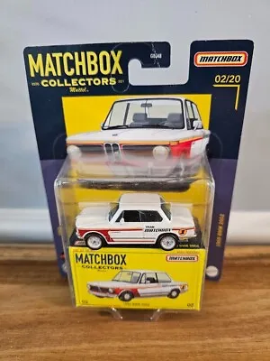 Matchbox Collectors 1969 BMW 2002 Team Matchbox 1:64 #02/20 White Real Riders • $20