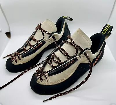 La Sportiva Tradmaster Rock Climbing Shoes Men Outdoor Sport Size US 7.5 |EU 40 • $44.91