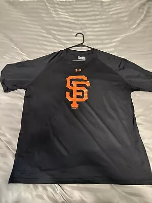 MLB San Francisco Giants Under Armor Logo Shirt Sz XL • $10