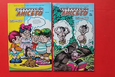 Aniceto Comic Lot Of 2 Mexico Hermelinda Kaliman Memin Pinguin  • $29.99