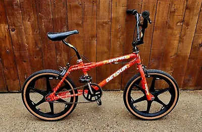 1992 DYNO DETOUR Vintage BMX Bike Dayglo Orange Splatter Rare • $2500