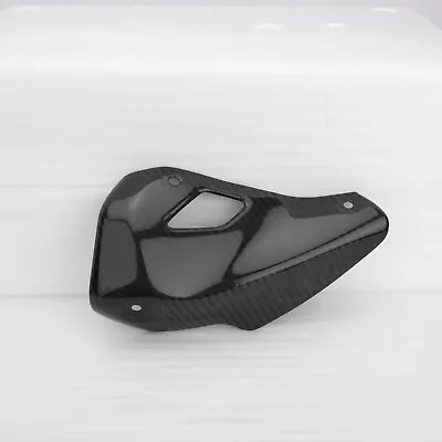 $88.90 • Buy For Ducati  19-22 Monster821 Carbon Fiber Exhaust Cover Pipe Heat Shield Cover