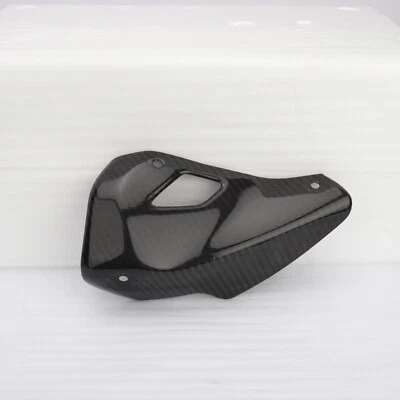 $88.90 • Buy For Ducati  19-22 Monster821 Carbon Fiber Exhaust Cover Pipe Heat Shield Cover