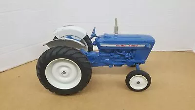 Vintage 1:12 Ertl Ford 4000 Blue Diecast Tractor With Smoke Stack Intact I3 • $49.88