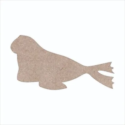 Seal MDF Craft Shapes Wooden Blank Gift Tags Decoration Embellishments Under Sea • £0.99