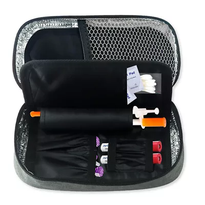 Insulin Cooling Bag Pill Protector Medical Cooler Travel Case Diabetic Pocket▹ • £11.65