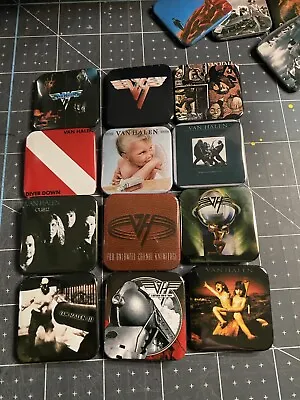 Van Halen - Pins - Buttons 12 Albums DLR Roth Hagar Cherone & Patch • $18