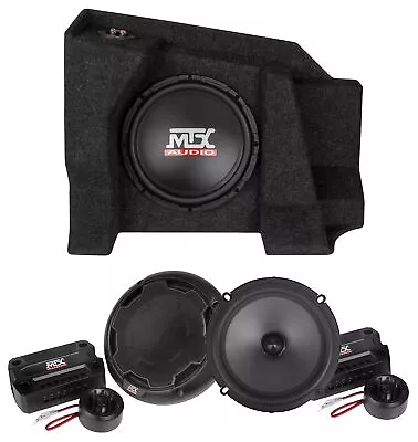 10  Sub+Amp+Speakers For 2007-15 Chevy Silverado/GMC Sierra 1500/2500 Double Cab • $799.90