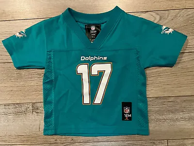 Miami Dolphins NFL Tannehill Football Jersey Toddler Baby 12m • $34.99