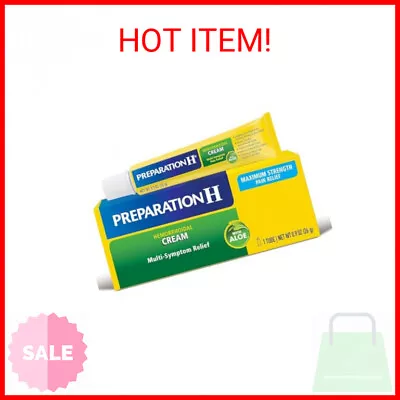 Preparation H Hemorrhoid Symptom Treatment Cream (0.9 Ounce Tube) Maximum Stren • $10.22