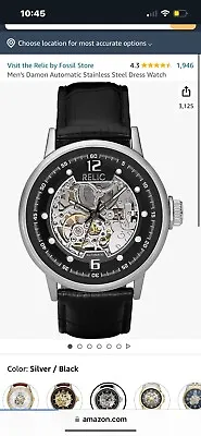 $50 • Buy Relic By Fossil Watch Men
