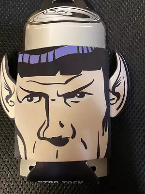 Star Trek Original Series Spock Ears Die-Cut Face Huggie Can Cooler Koozie NEW • $10