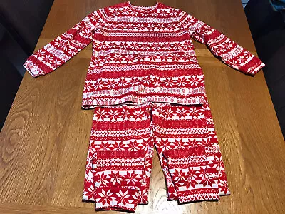 £1.50 • Buy Girls Christmas Fine Knit Pyjamas Age 8 Years